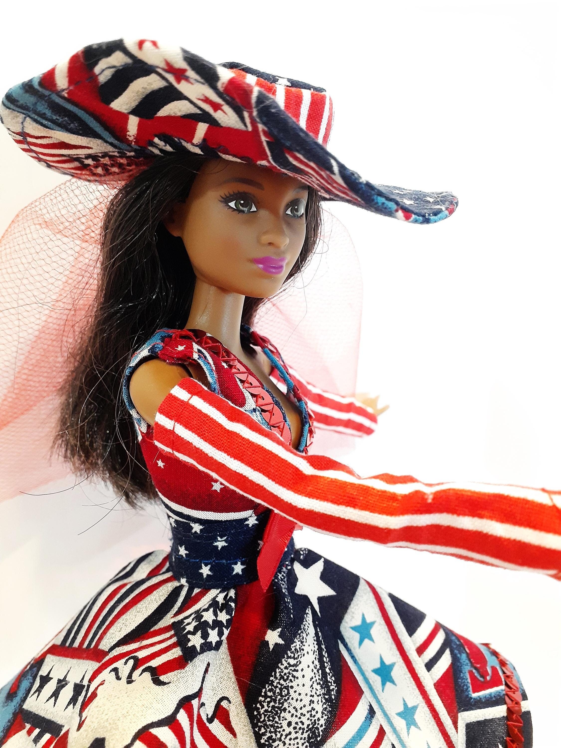 OOAK Rescue Doll - Americana Patriot The Flagbearer