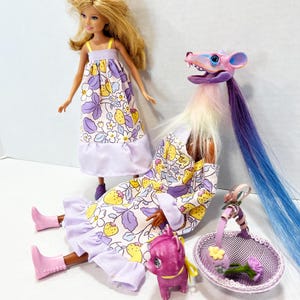 OOAK Rescue Dolls - Grandmother Mouse and Granddaughter bild 2