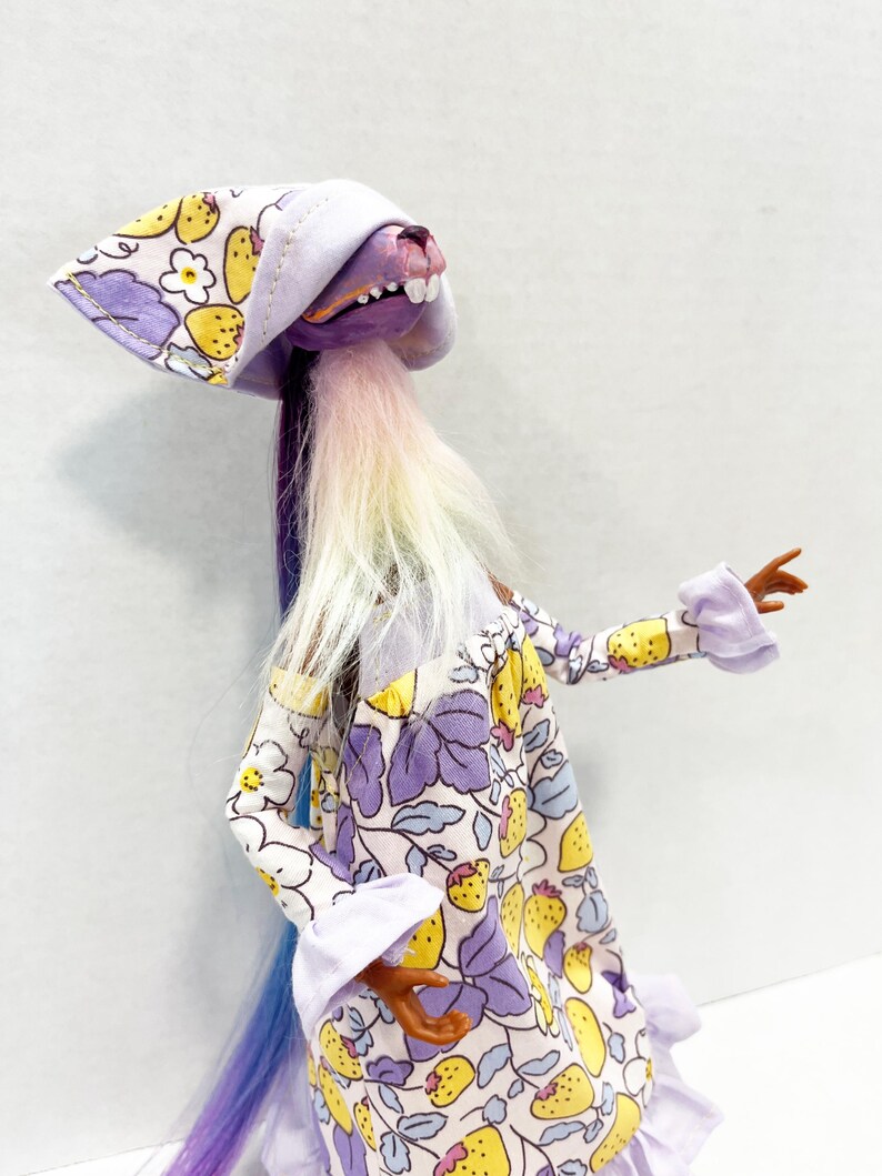 OOAK Rescue Dolls - Grandmother Mouse and Granddaughter bild 3