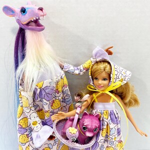 OOAK Rescue Dolls - Grandmother Mouse and Granddaughter