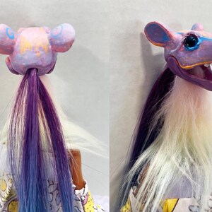 OOAK Rescue Dolls - Grandmother Mouse and Granddaughter bild 6