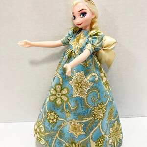 OOAK Rescue Doll - Disney Inspired Queen Elsa Christmas Morning bild 10
