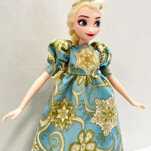 OOAK Rescue Doll - Disney Inspired Queen Elsa Christmas Morning bild 2