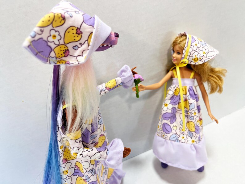 OOAK Rescue Dolls - Grandmother Mouse and Granddaughter bild 10