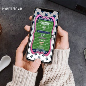 Invito di compleanno delle ragazze dei Dallas Cowboys / We Dem Girls