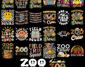 Field Trip Squad 2026 PNG, Matching School Trip Shirt Design (Digital Download)