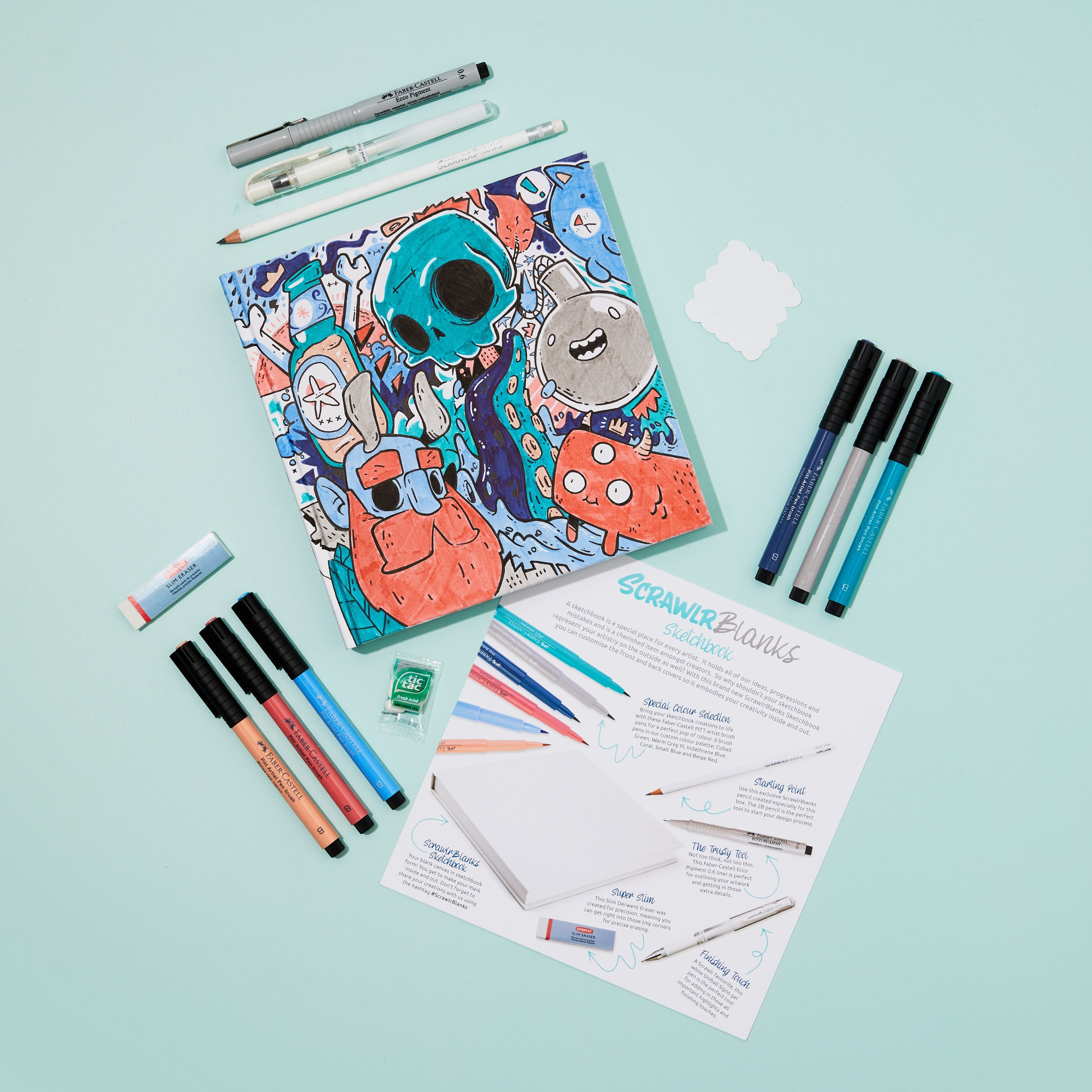 Customisable Sketchbook Kit 