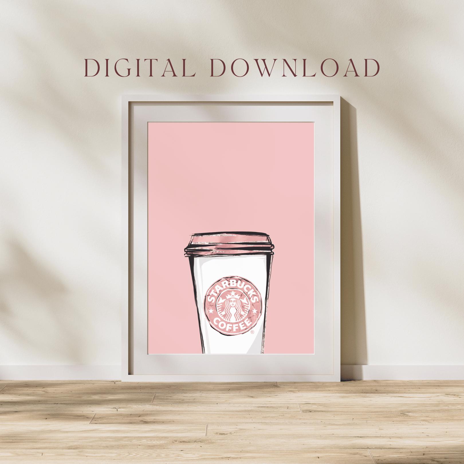 Starbucks poster - Etsy 日本