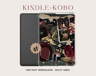 Moody Christmas Kindle & Kobo Insert: Gothic seasonal vibes (Digital Download)