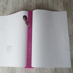 Bohrschablone / Vorstichschablone mit Ahle DIN A4 zum Buchbinden