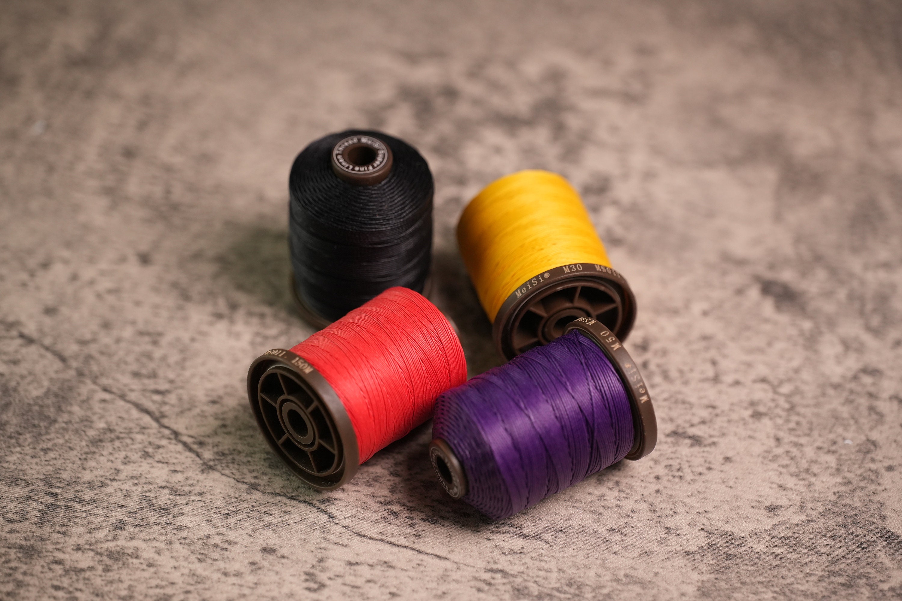 RITZA 25 Tiger Thread 1.00mm in 20 Colours. Fool Spool 500m/waxed