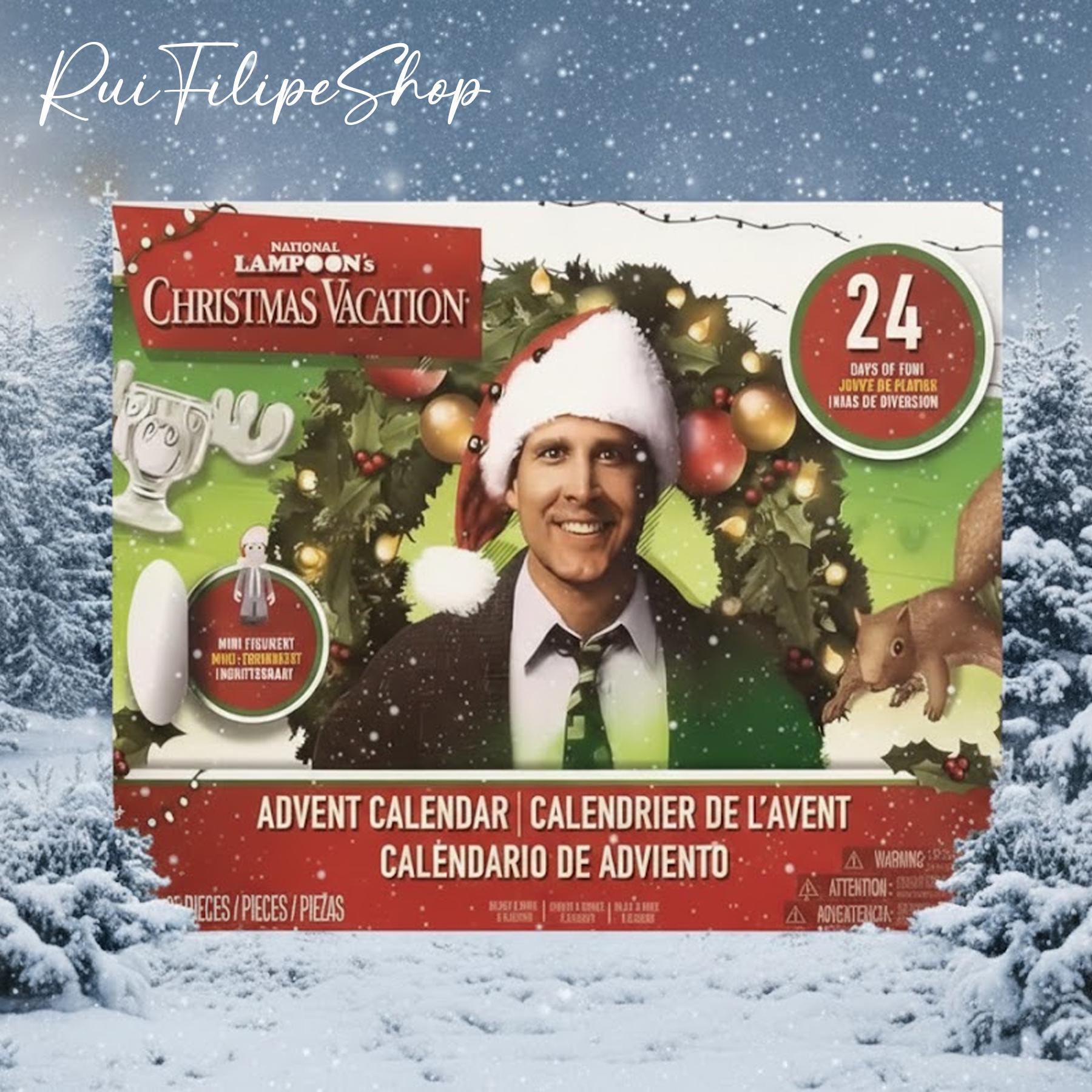 Discover A Christmas Vacation Advent Calendar, 24pcs Christmas Building Blocks Advent Calendar, Clark Christmas Movie Advent Calendar, Christmas Gift