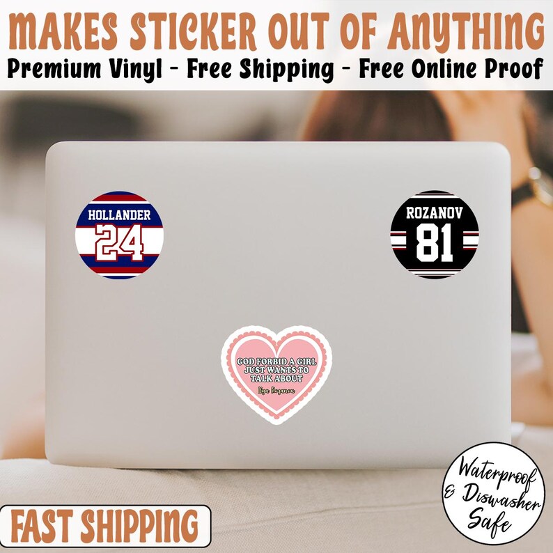 Heated Rivalry Sticker Collection, Hockey Romance Waterproof Stickers ...