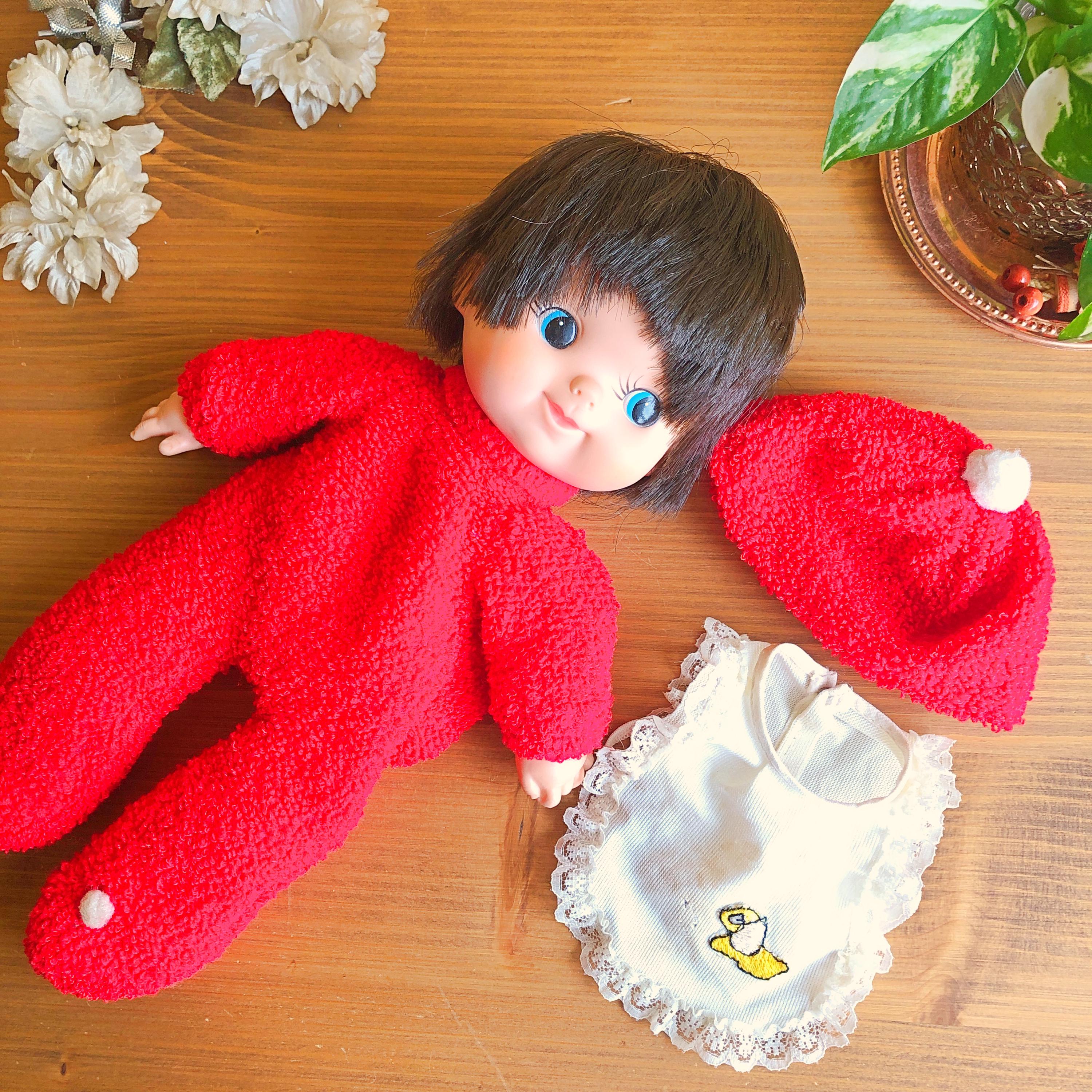 70年代の赤ちゃん人形/クローバーやわらかベビー/昭和レトロ/日本製