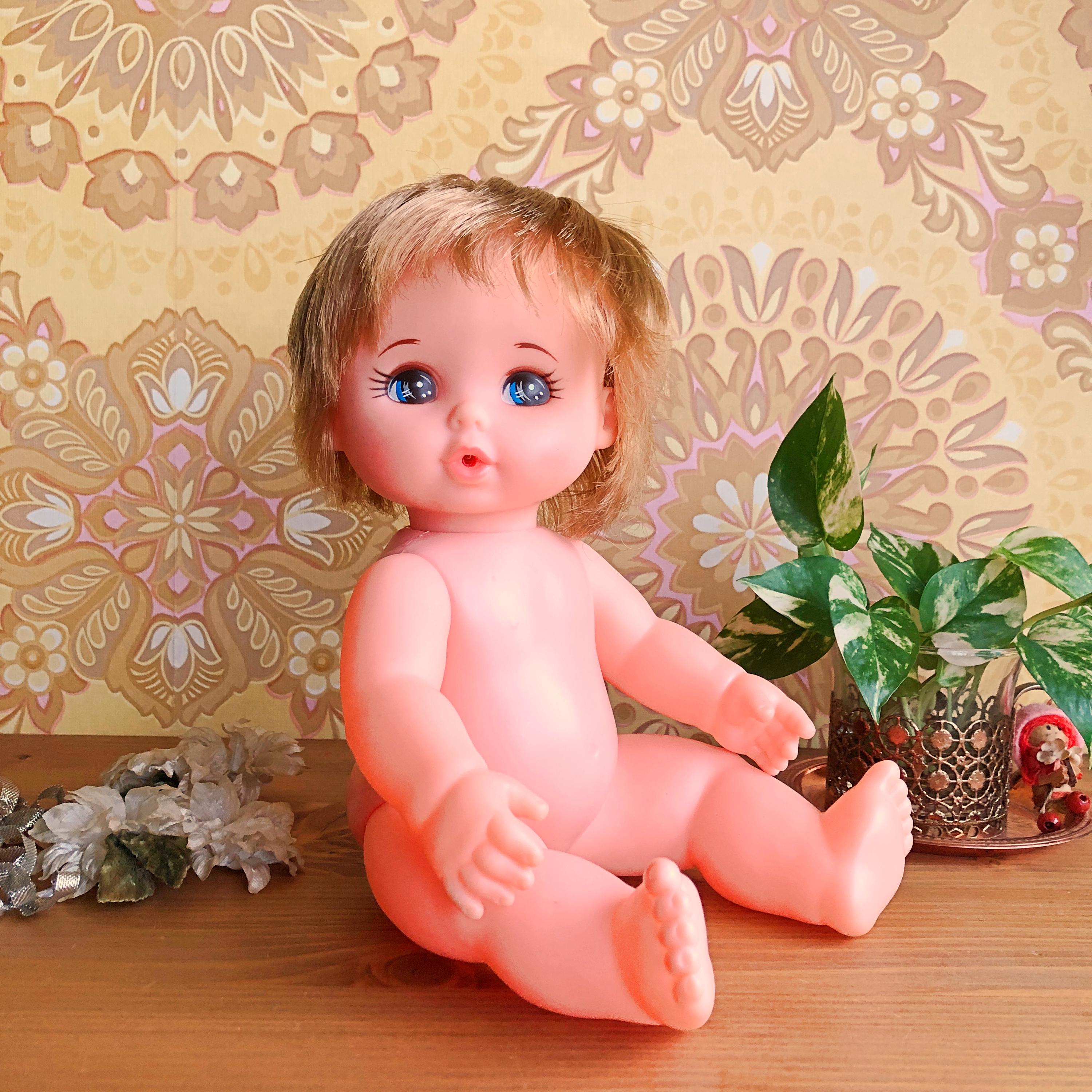 日本の80年代・赤ちゃん人形/ミルク飲み人形マイムーニー/ツクダ