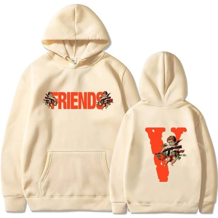 white and green vlone hoodie