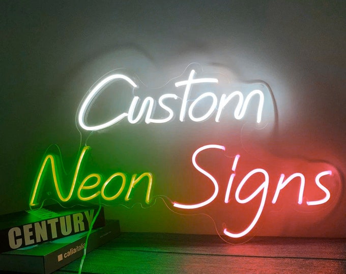 Neon Sign, Neon Signs, Personalized Neon Sign, Custom Neon Sign, Wall Neon Sign, Neon Signs, Custom Neon Signs, Wall Decor, Home Decor