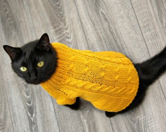 Diy kitten sweater cheap