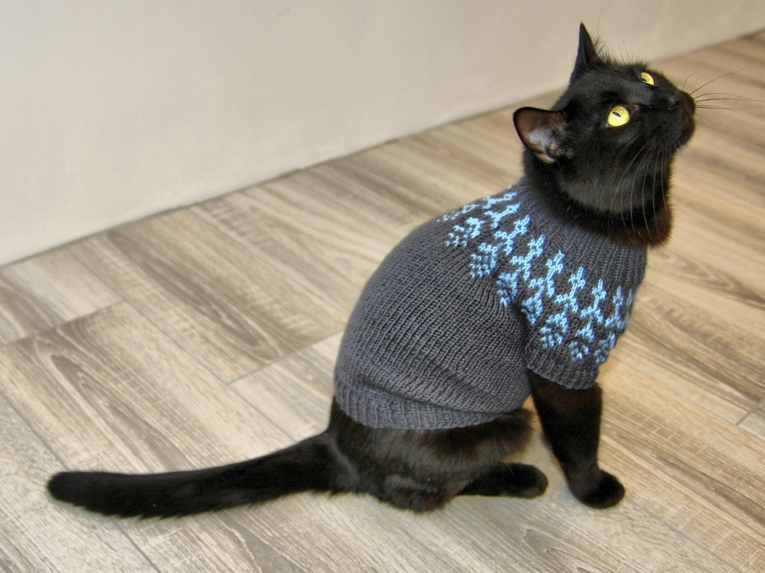 Suéter gato tejido a islandés de - México
