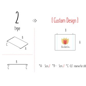 15 Etiquetas de ropa de tela de diseño personalizado 5 cm Diseñe su texto o logotipo Etiqueta orgánica natural Etiquetas de camisetas Etiqueta plegada central Etiqueta plegable imagen 9