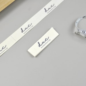 Custom fabric branding for designers