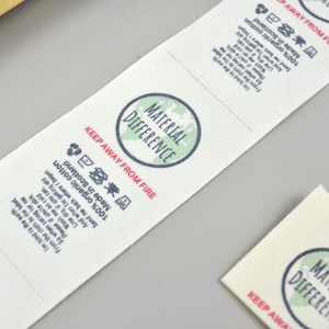 50 Custom Design Fabric Clothing Labels Design With Your Text or Logo ...