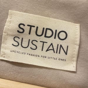 20 Custom Design Fabric Clothing Labels 5 cm Design Your Text or Logo Natural Organic Label T-shirt Labels Center Fold Label Fold Over Label