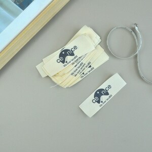 Unique label designs for handmade items