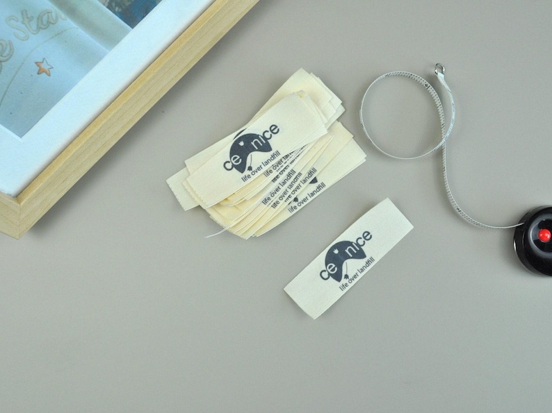 Unique label designs for handmade items