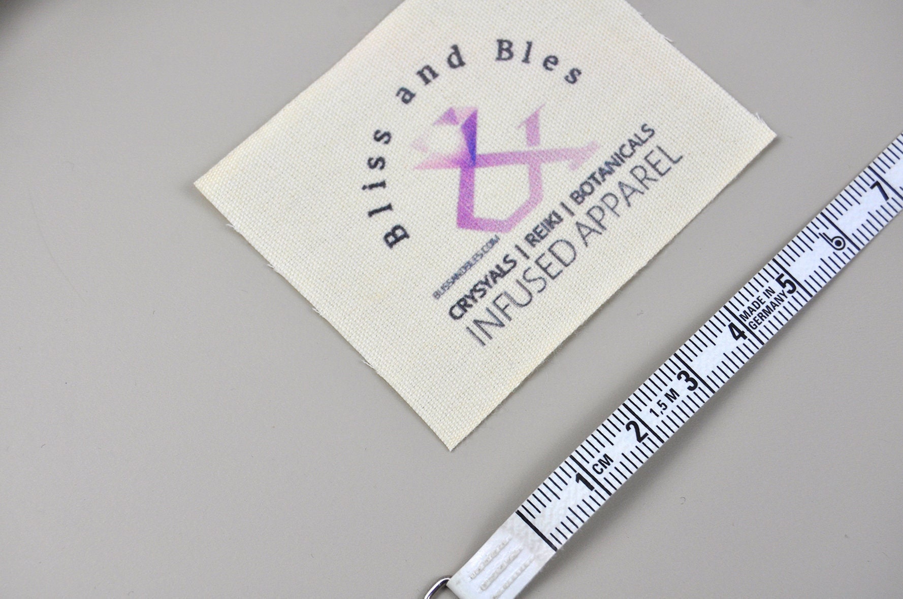 1 Sample Custom Design Fabric Clothing Label Design With Your Etsy