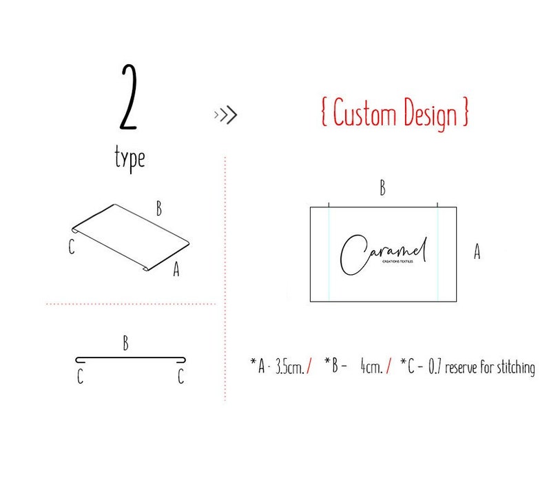 1 Digital Preview of Label Design with Your Text or Logo Natural image 8