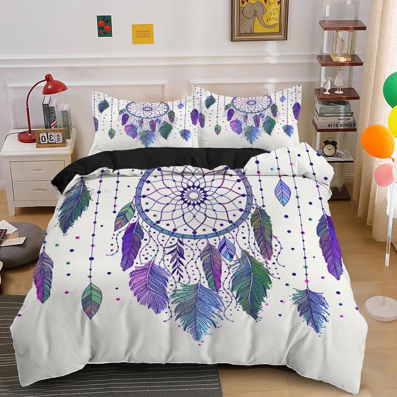 Dreamcatcher Bedding Set Girls Dream Catcher Duvet Cover Etsy Canada