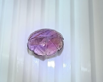 Natural Ametrine fancy Shape Gemstone , Ametrine Faceted Carving Gemstone, Bolivia Country Ametrine Size 20x16x12 MM For Making Jewelry