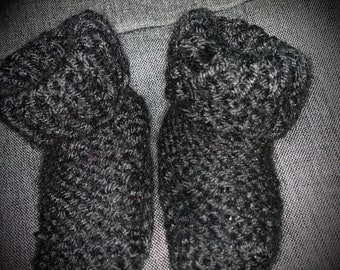 Cuffed Baby Booties