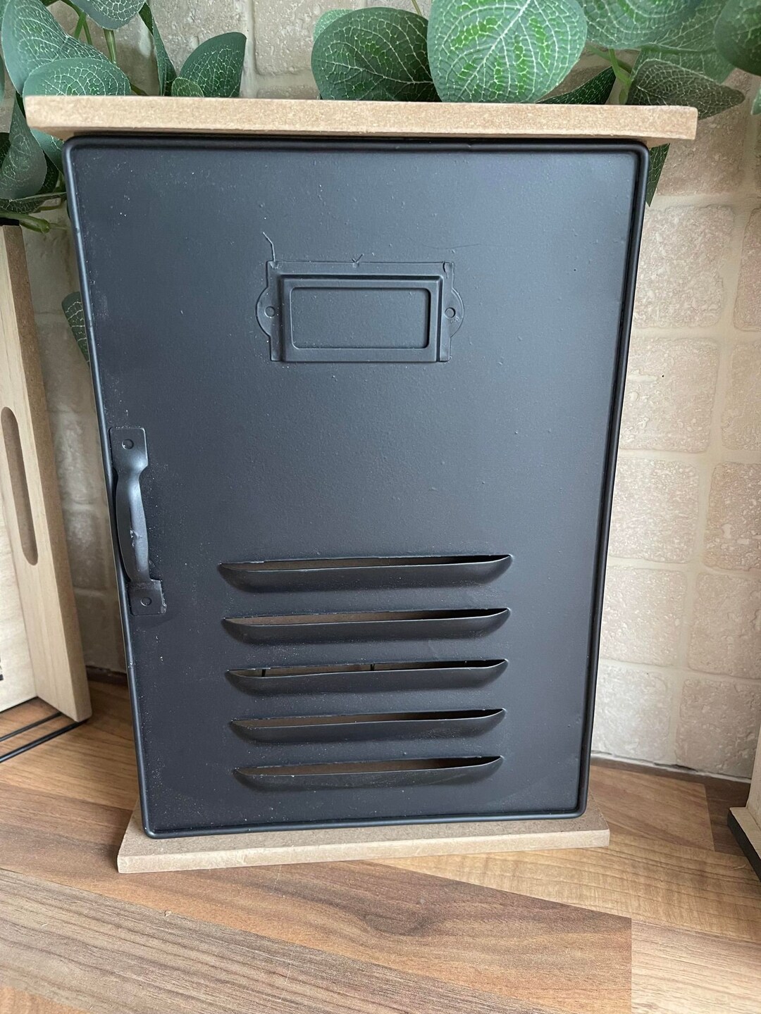 Vintage Rustic Metal Key Box Wall Hang Security Box Storage Keys Etsy