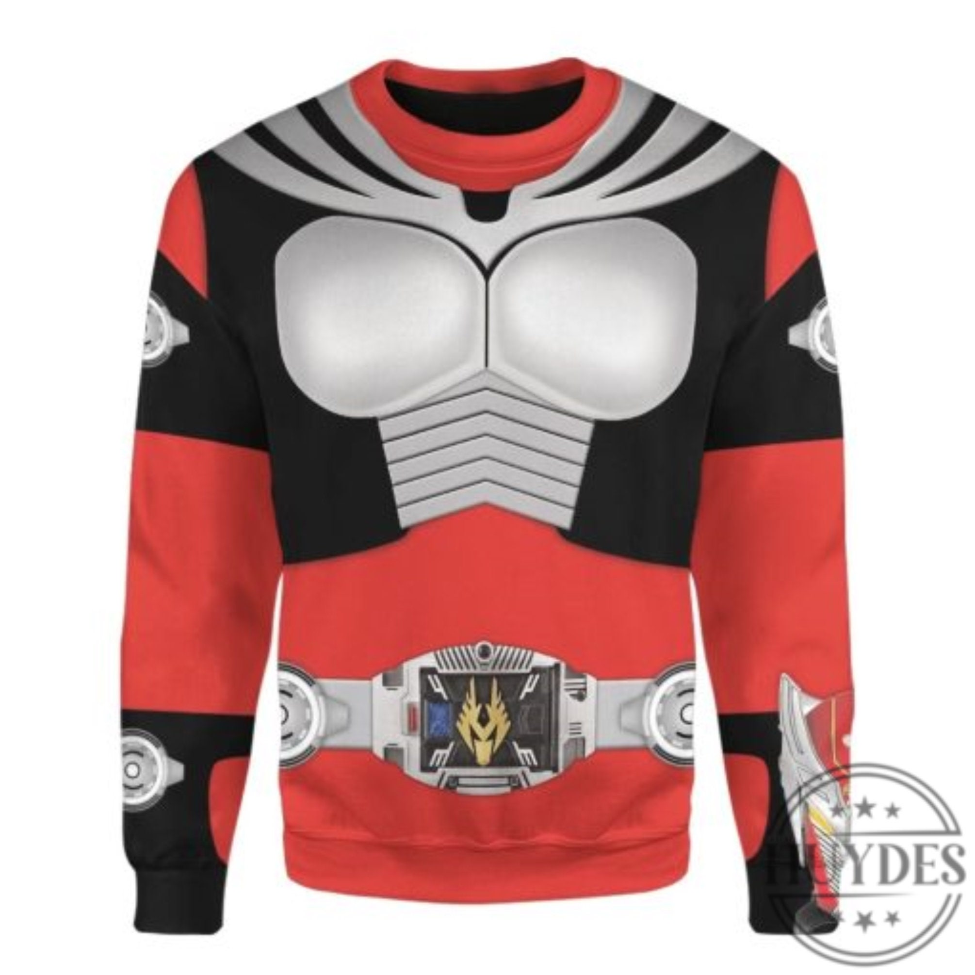 Men's Cosplay Rider Knight Hoodies,Winter Drawstring Hooded