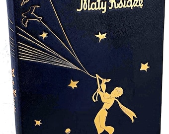 Antoine De Saint-Exupery -The Little Prince 1St Edition From 1958 Artistic Leather Rebound