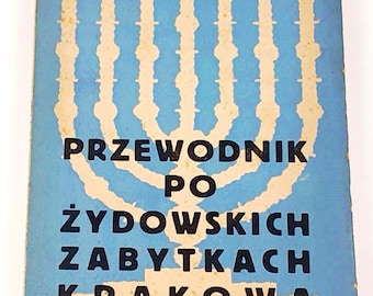 Balaban - A Guide To Jewish Monuments Of Cracow, Ed. 1935 With Illustrations