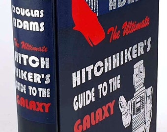 Leather Bound Hitchhiker's Guide – Douglas Adams, Limited Edition