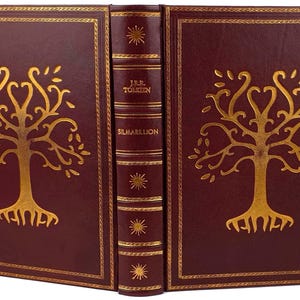 Tolkien-Silmarillion 1. wydanie 1985 Oprawa skórzana Premium