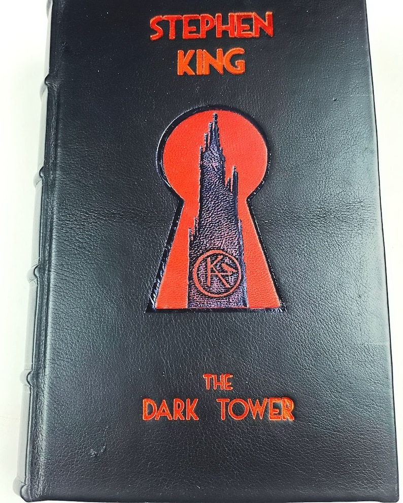 Stephen King Dark Tower Set of the 8 Volumes complete Leather Bound Etsy