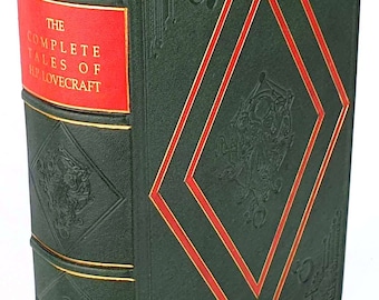 The Complete Tales Of H.P. Lovecraft, Limited Edition Leather Bound Book