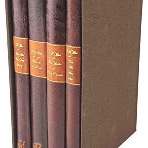 Milne- Winnie The Pooh 4 Volumes 1961, leather box