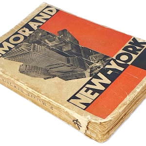 Morand - New-York. Cover Photo-Montage By Mieczyslaw Berman. Avant Garde.