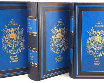 Joe Abercrombie Leather Bound Book Set - The First Law Trilogy