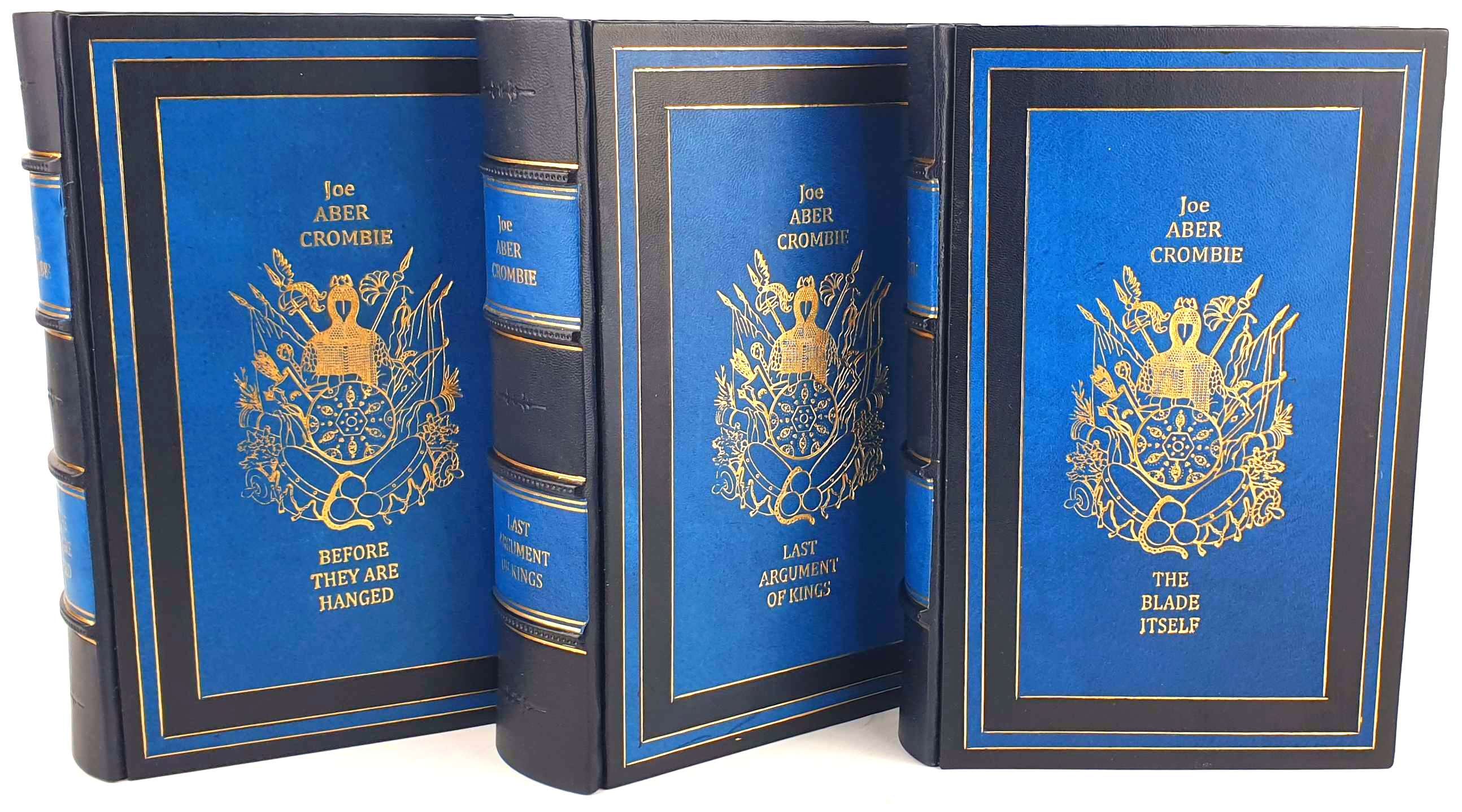 Joe Abercrombie Leather Bound Book Set - the First Law Trilogy - Etsy