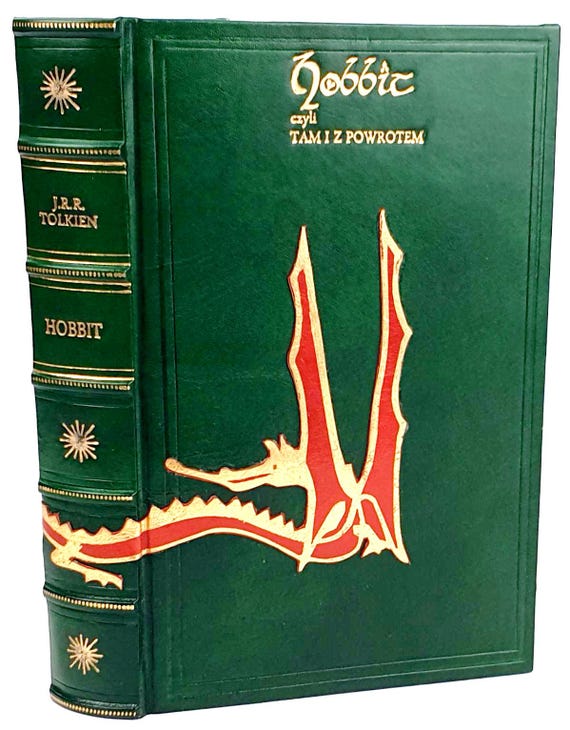 Tolkien- the Hobbit First Edition Leather - Etsy