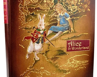 Limited Edition Alice In Wonderland – Illustrated Leather-Bound Book