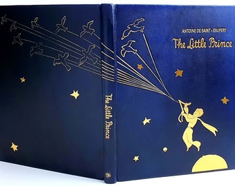 De Saint-exupery - the Little Prince 1943 Leather Binding - Etsy