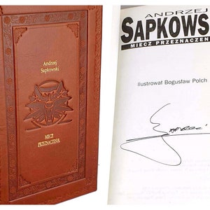 Andrzej Sapkowski- The Witcher. Sword Of Destiny 1St Edition Author&#39;s Autograph